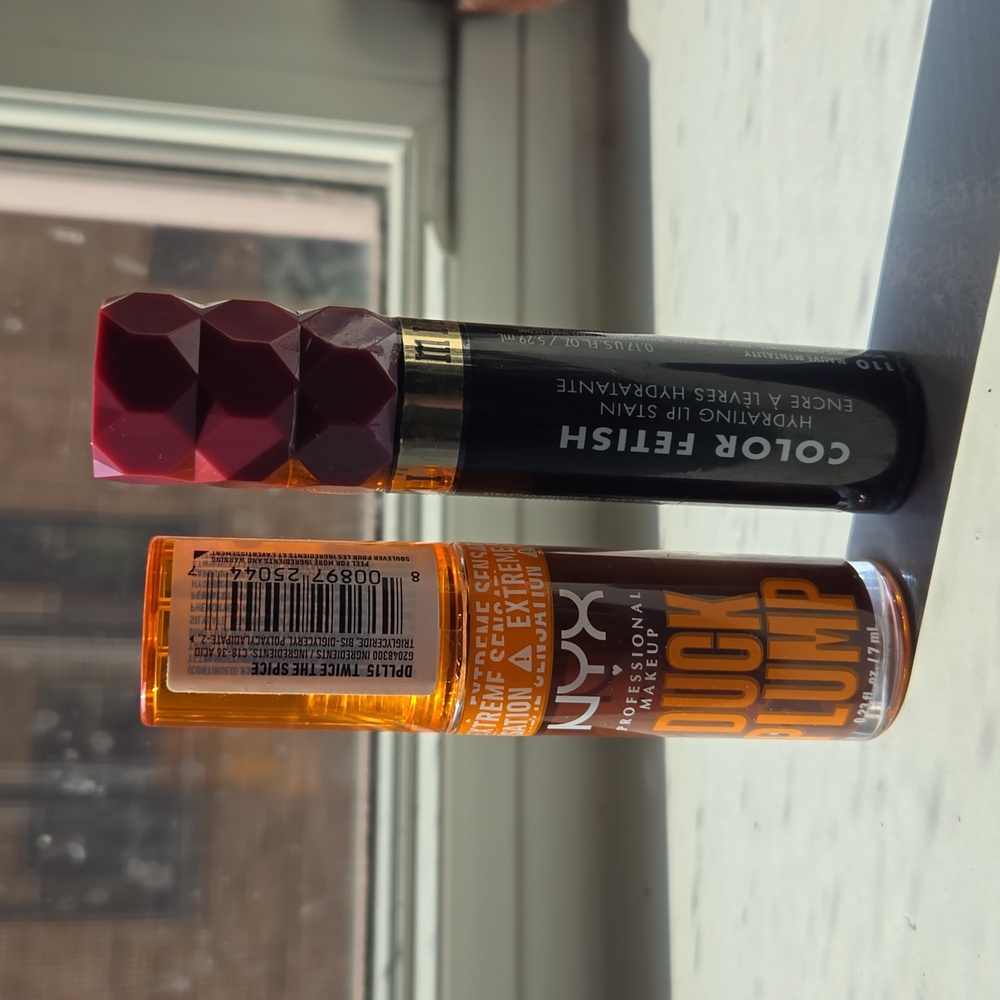 BNIP NYX and Milani lip products